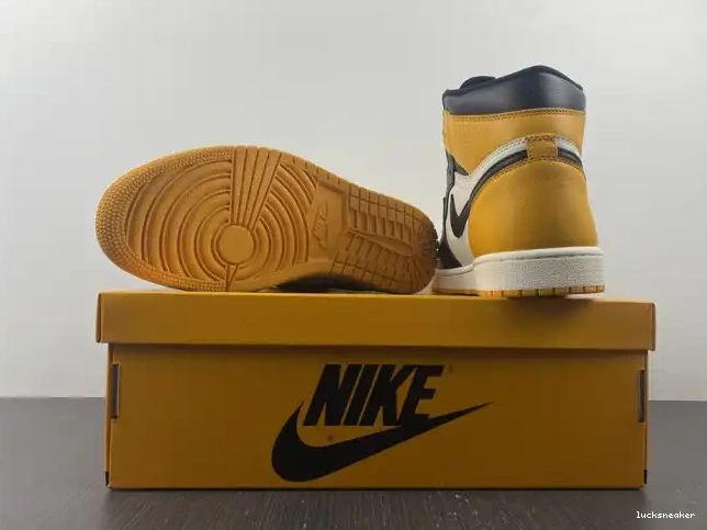 Rep LUCY Jordan 555088-711 Air 1 High Toe OG Yellow 0614